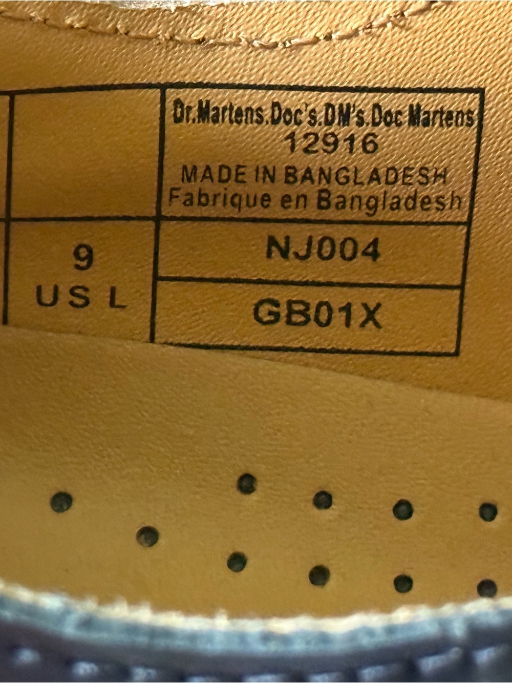 Dr. Martens Ladies Black Leather Double-Strap Mary Janes - Picture 3 of 6
